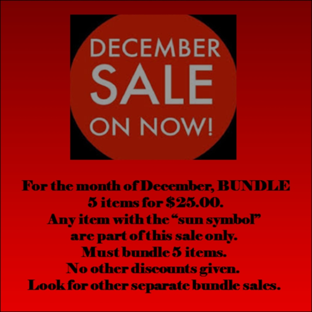 December bundle blowout sale